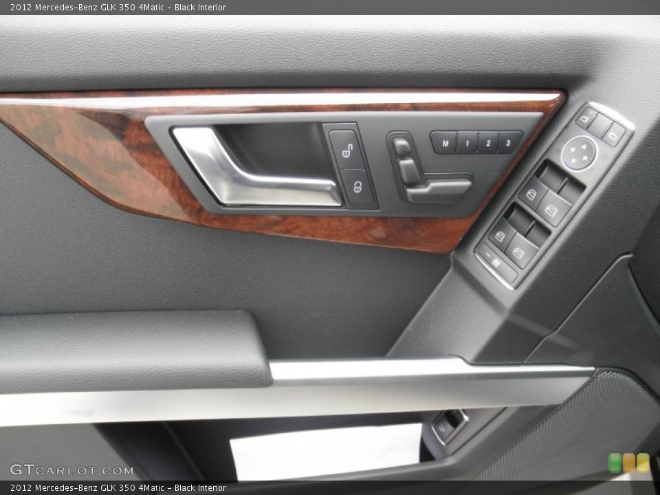 Black Interior Controls for the 2012 Mercedes-Benz GLK 350 4Matic #54453613