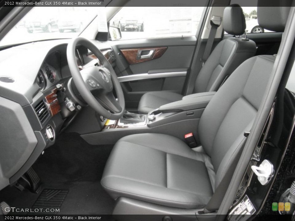 Black Interior Photo for the 2012 Mercedes-Benz GLK 350 4Matic #54453624