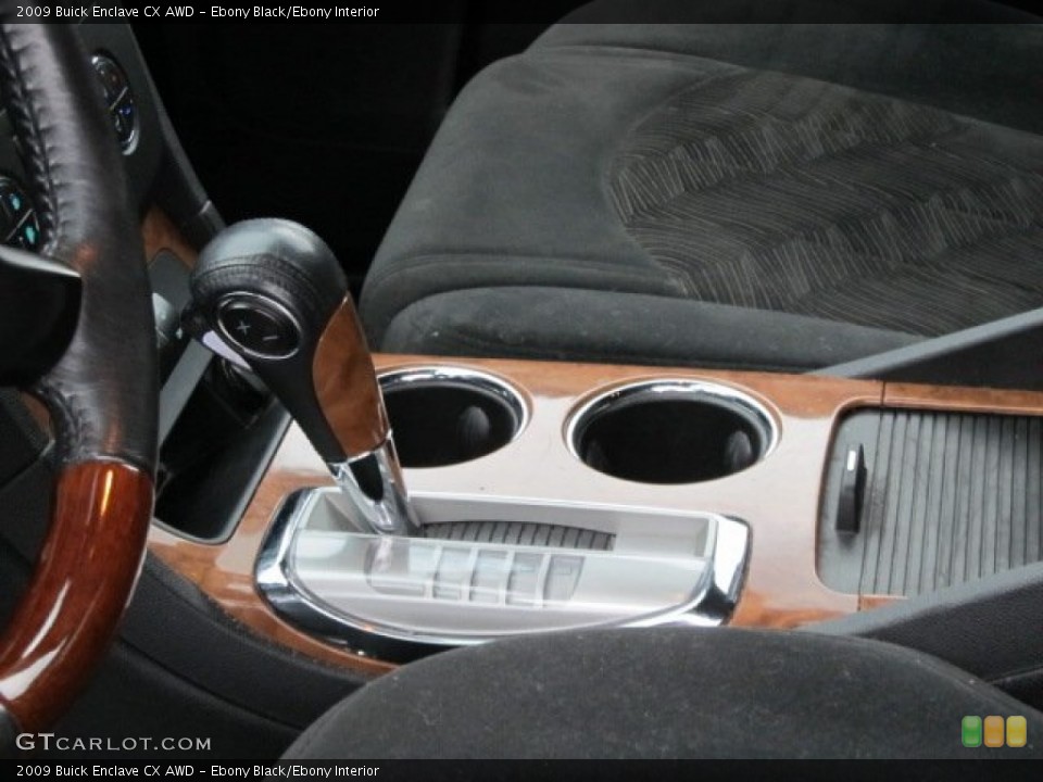 Ebony Black/Ebony Interior Transmission for the 2009 Buick Enclave CX AWD #54453657