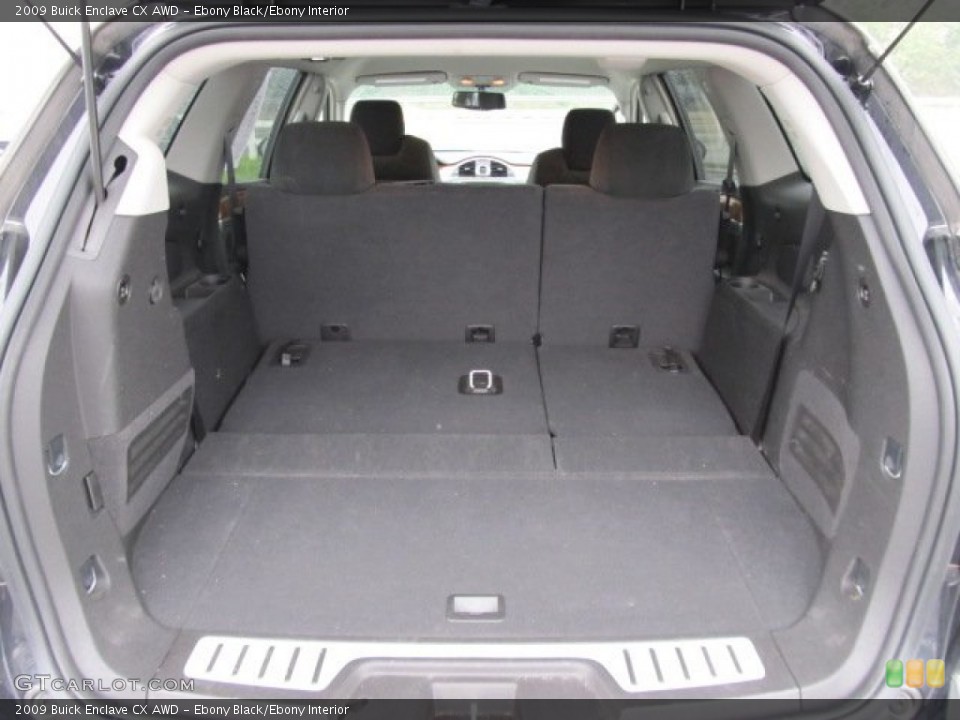 Ebony Black/Ebony Interior Trunk for the 2009 Buick Enclave CX AWD #54453723