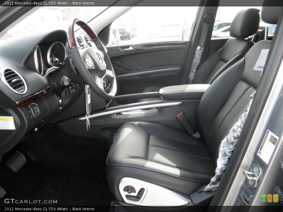 Black Interior Photo for the 2012 Mercedes-Benz GL 550 4Matic #54453993