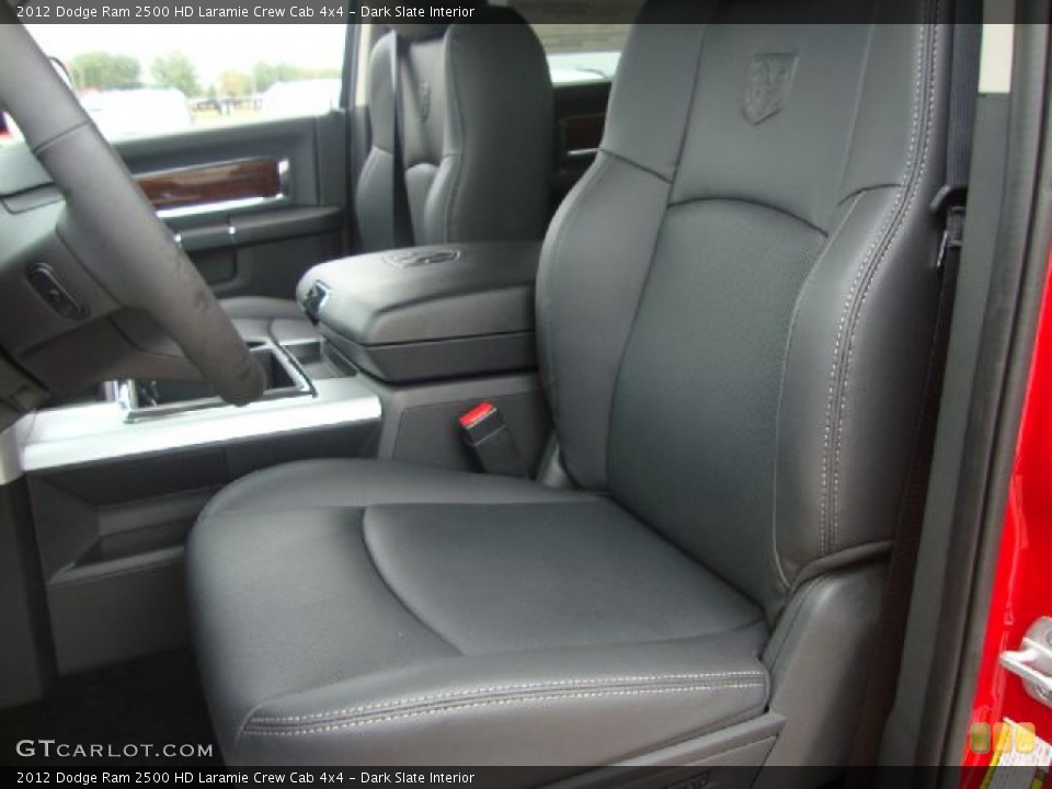 Dark Slate Interior Photo for the 2012 Dodge Ram 2500 HD Laramie Crew Cab 4x4 #54455721