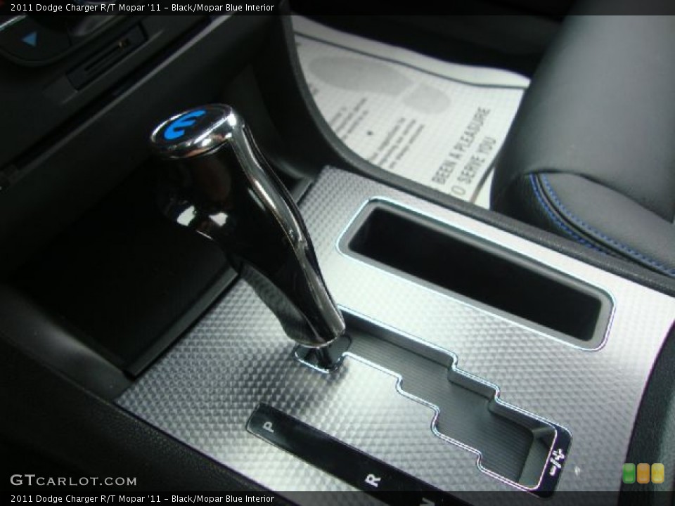 Black/Mopar Blue Interior Transmission for the 2011 Dodge Charger R/T Mopar '11 #54456186