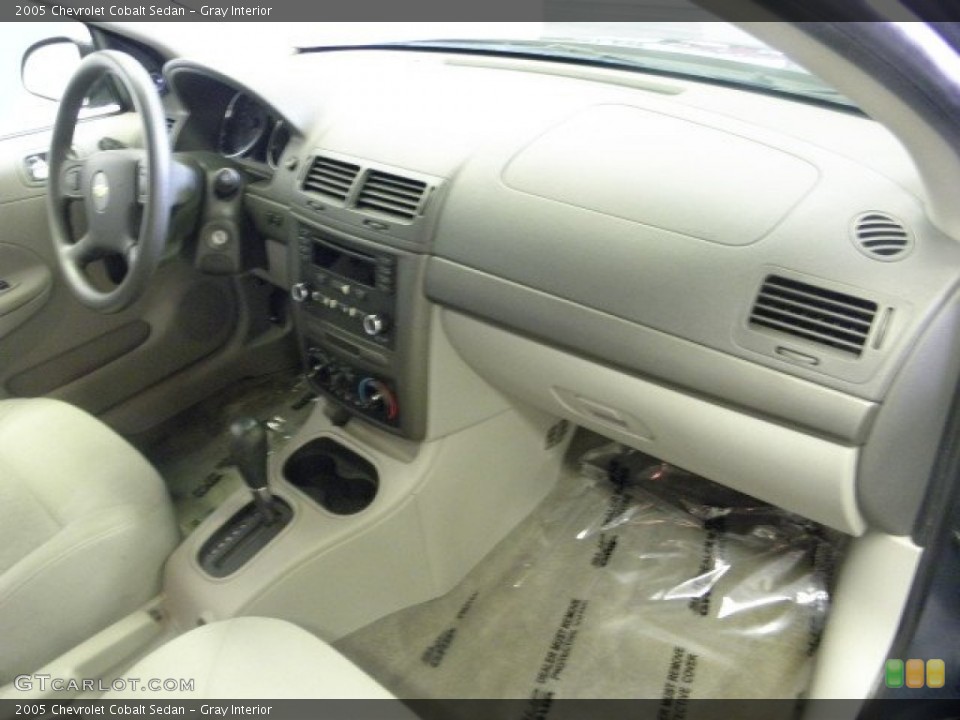 Gray Interior Dashboard for the 2005 Chevrolet Cobalt Sedan #54457110