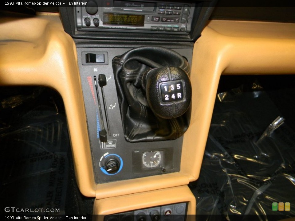 Tan Interior Transmission for the 1993 Alfa Romeo Spider Veloce #54458844