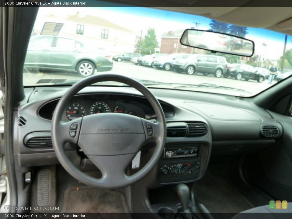 Agate Black Interior Dashboard for the 2000 Chrysler Cirrus LX #54462318