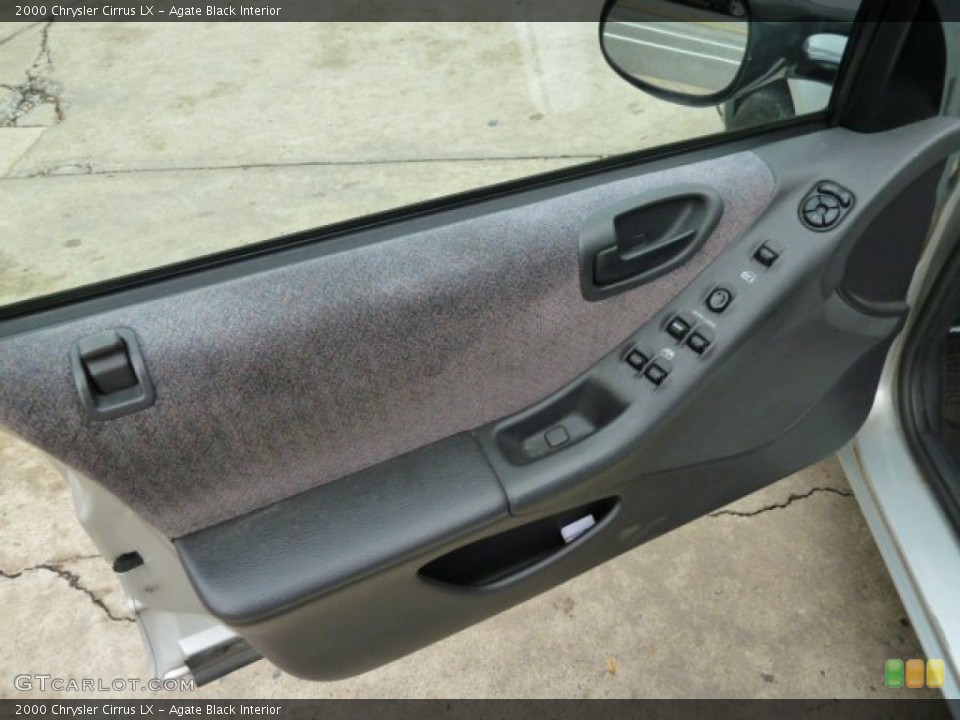 Agate Black Interior Door Panel for the 2000 Chrysler Cirrus LX #54462336