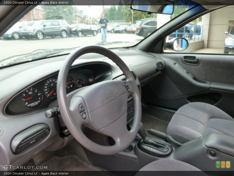 Agate Black Interior Steering Wheel for the 2000 Chrysler Cirrus LX #54462351