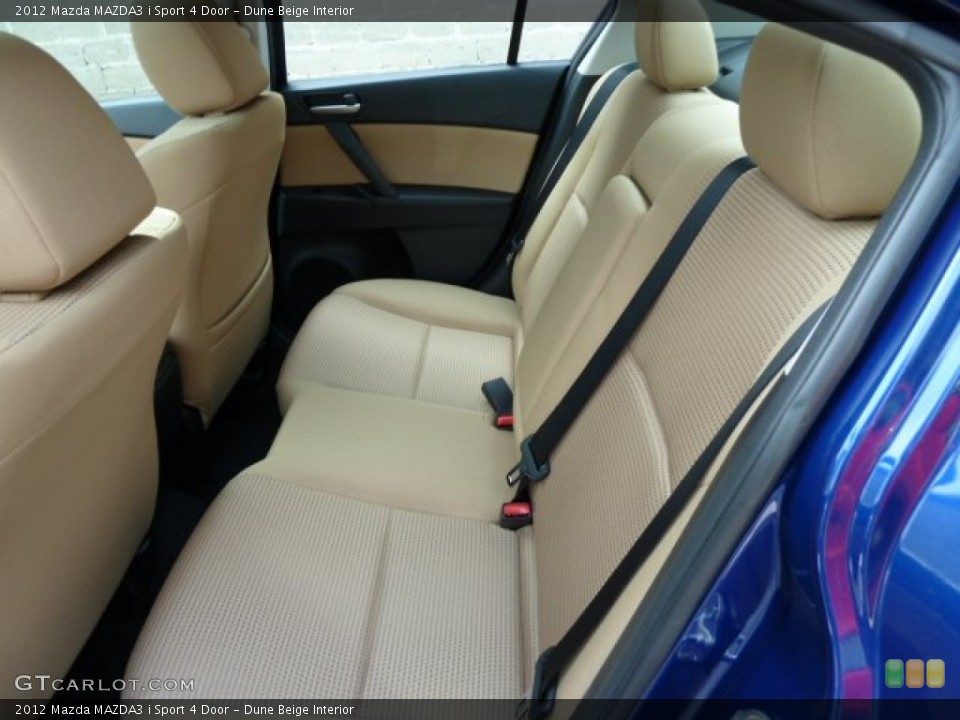 Dune Beige Interior Photo for the 2012 Mazda MAZDA3 i Sport 4 Door #54463308