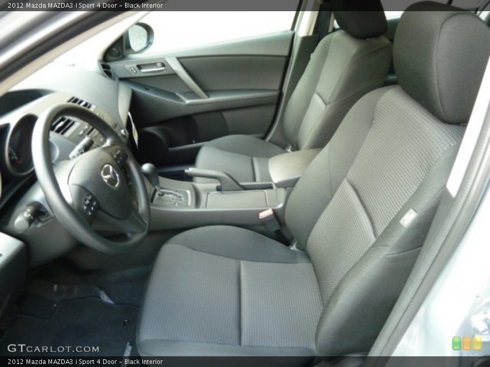 Black Interior Photo for the 2012 Mazda MAZDA3 i Sport 4 Door #54463677