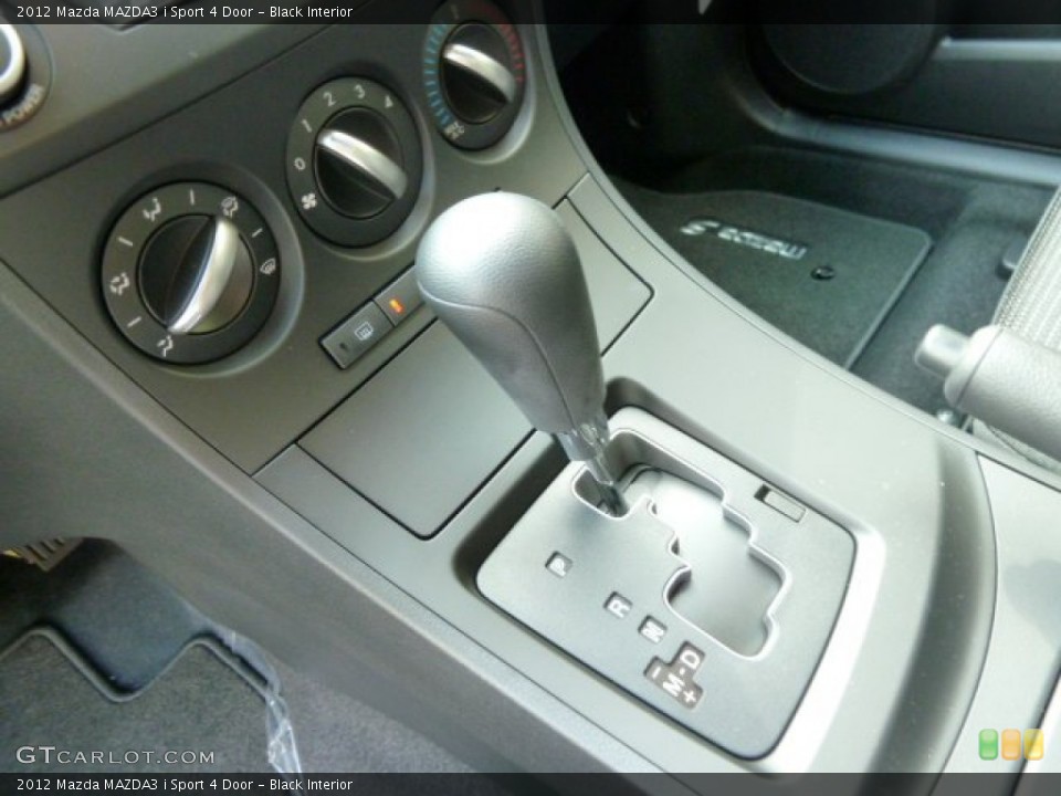 Black Interior Transmission for the 2012 Mazda MAZDA3 i Sport 4 Door #54463737