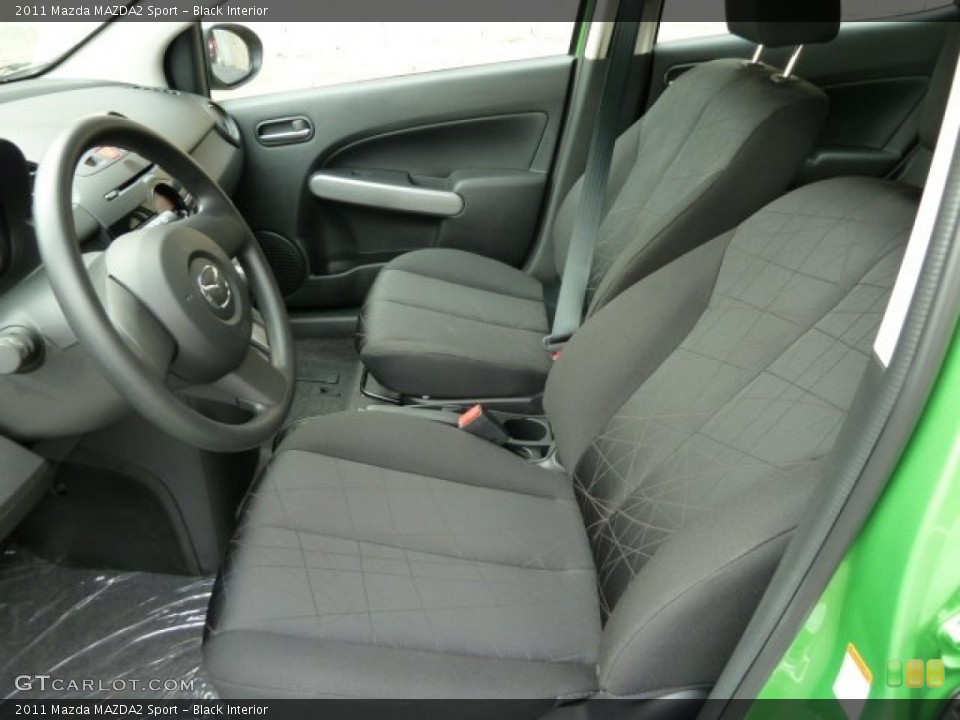 Black Interior Photo for the 2011 Mazda MAZDA2 Sport #54464197