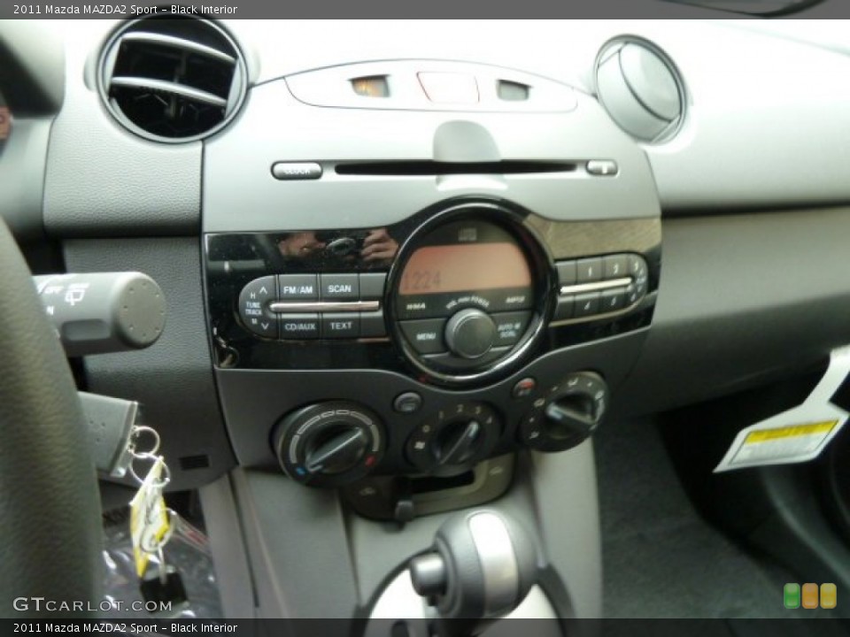 Black Interior Controls for the 2011 Mazda MAZDA2 Sport #54464271