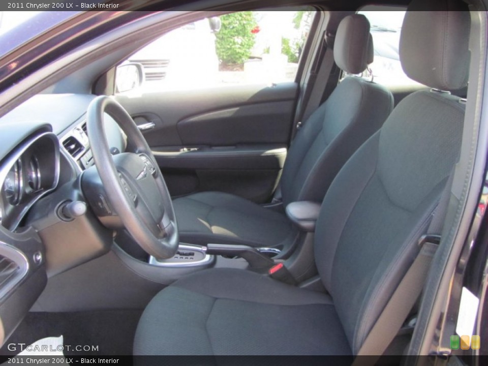 Black Interior Photo for the 2011 Chrysler 200 LX #54465280