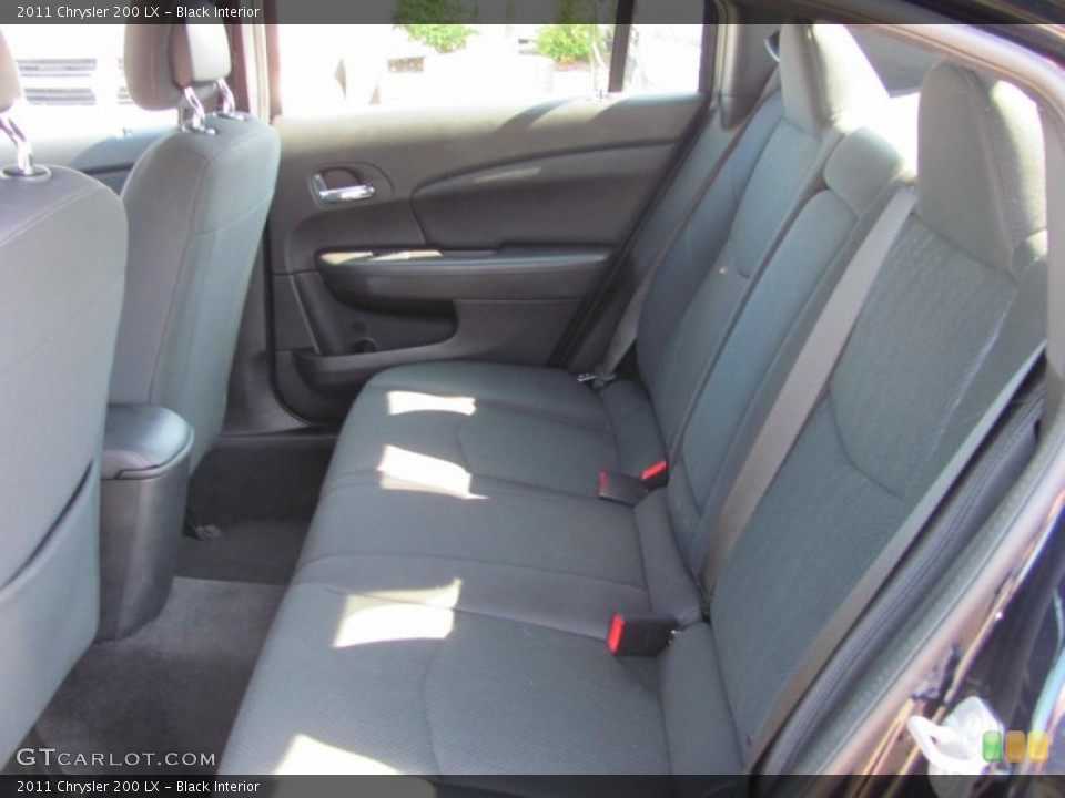 Black Interior Photo for the 2011 Chrysler 200 LX #54465288