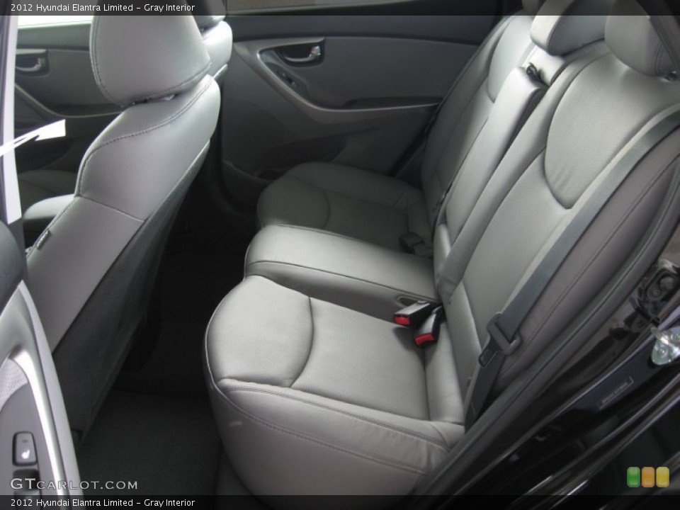 Gray Interior Photo for the 2012 Hyundai Elantra Limited #54465544