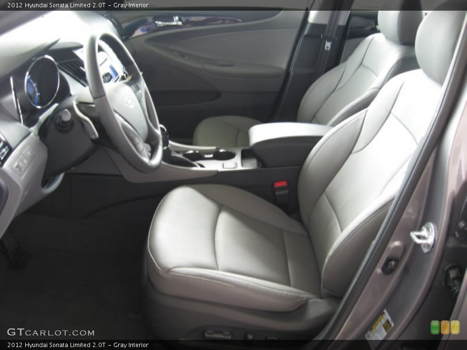 Gray Interior Photo for the 2012 Hyundai Sonata Limited 2.0T #54466032