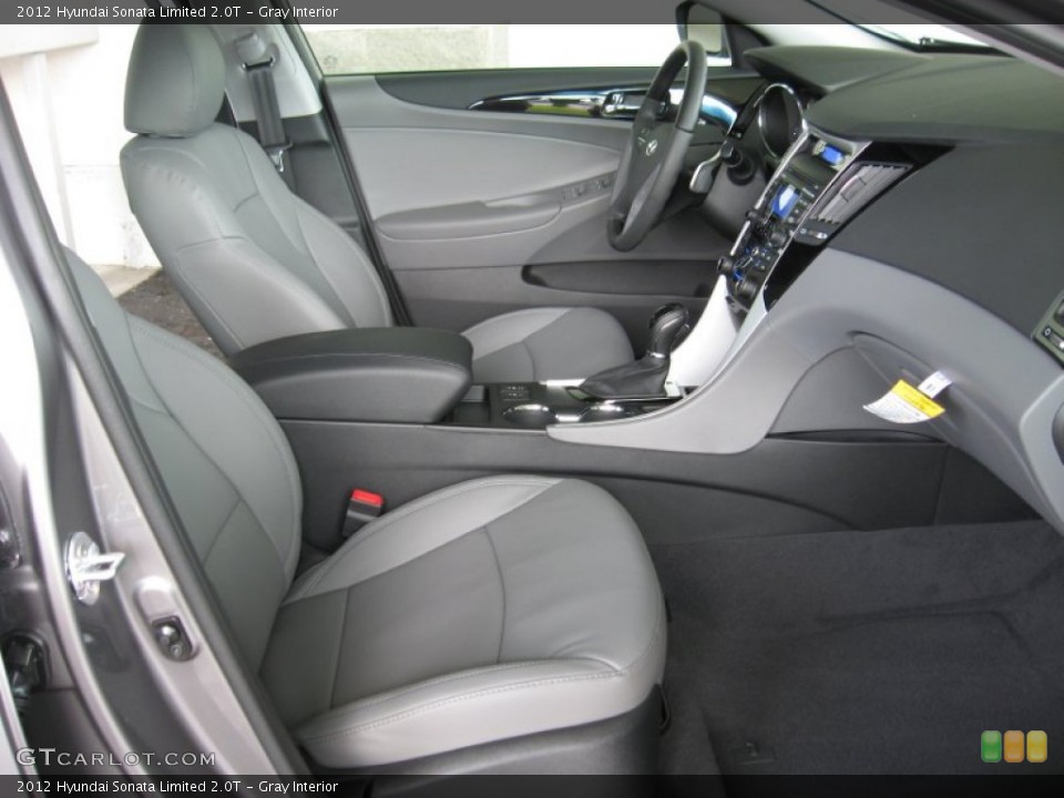 Gray Interior Photo for the 2012 Hyundai Sonata Limited 2.0T #54466089