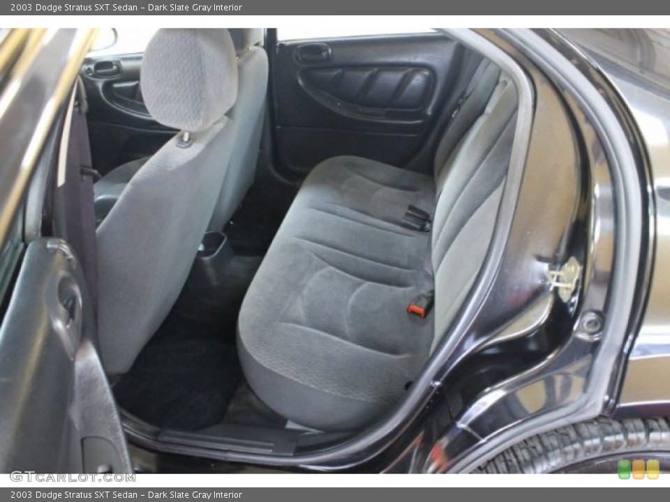Dark Slate Gray Interior Photo for the 2003 Dodge Stratus SXT Sedan #54466545