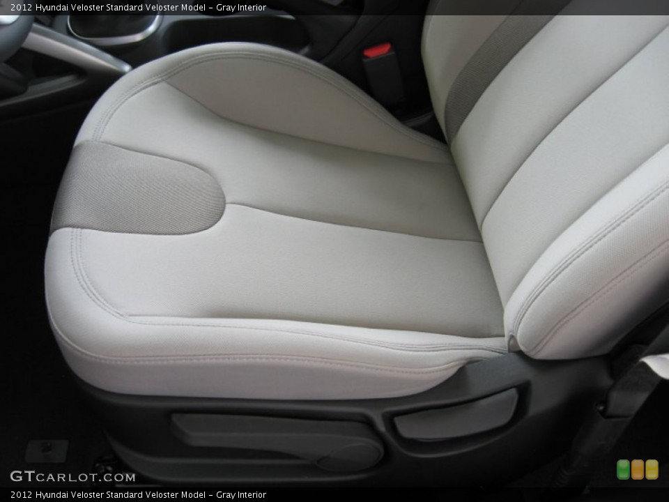 Gray Interior Photo for the 2012 Hyundai Veloster  #54466566