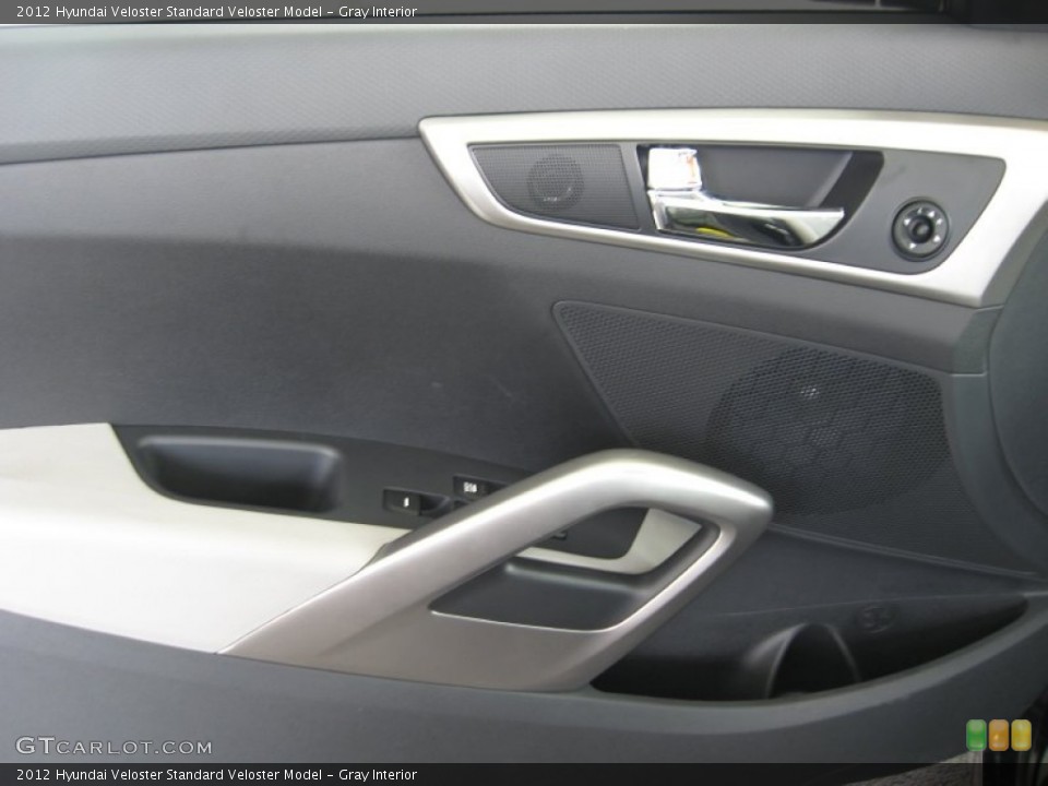 Gray Interior Door Panel for the 2012 Hyundai Veloster  #54466575