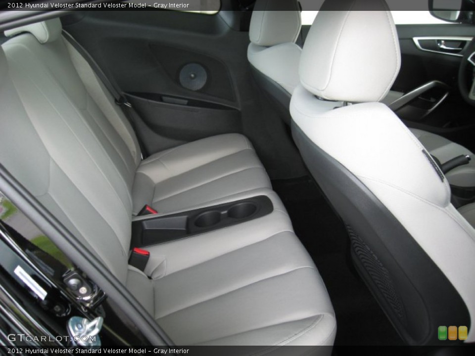 Gray Interior Photo for the 2012 Hyundai Veloster  #54466584