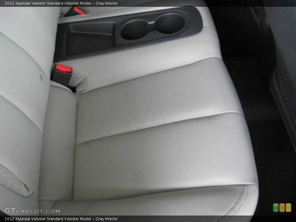 Gray Interior Photo for the 2012 Hyundai Veloster  #54466593