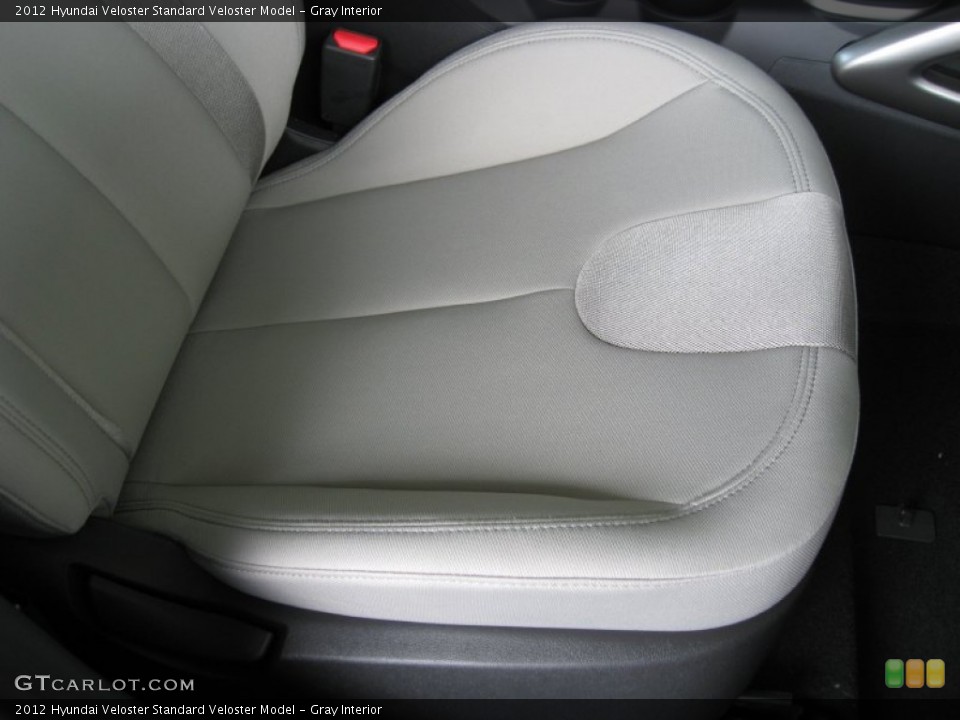 Gray Interior Photo for the 2012 Hyundai Veloster  #54466620