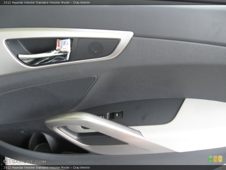 Gray Interior Door Panel for the 2012 Hyundai Veloster  #54466627
