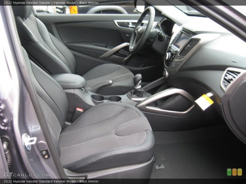 Black Interior Photo for the 2012 Hyundai Veloster  #54466833