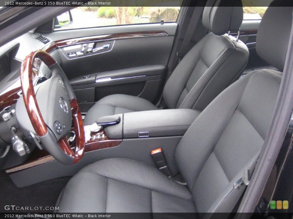 Black Interior Photo for the 2012 Mercedes-Benz S 350 BlueTEC 4Matic #54467145