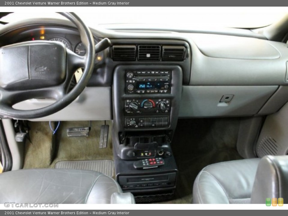 Medium Gray Interior Dashboard for the 2001 Chevrolet Venture Warner Brothers Edition #54467886