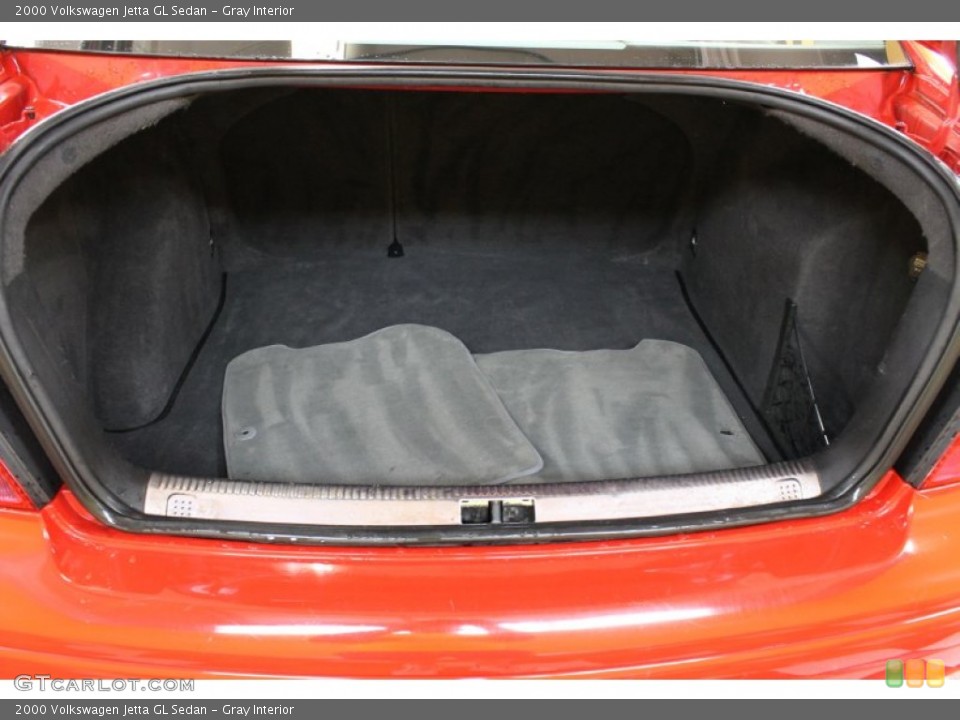 Gray Interior Trunk for the 2000 Volkswagen Jetta GL Sedan #54468266