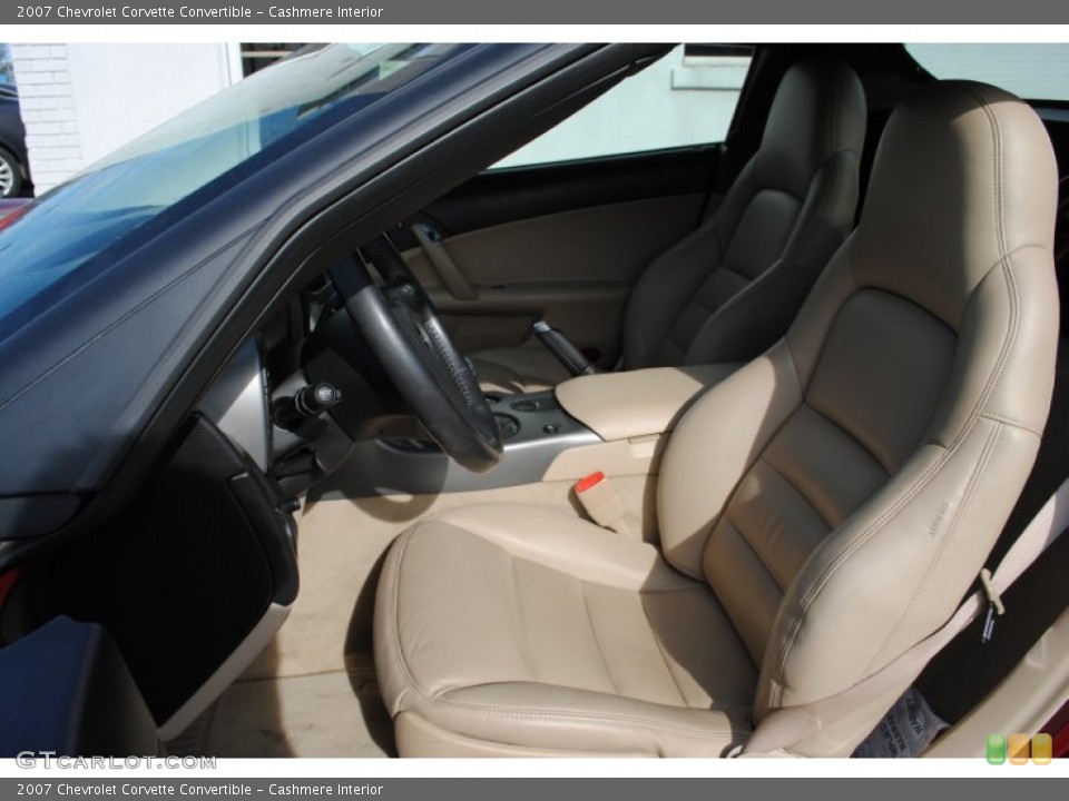 Cashmere Interior Photo for the 2007 Chevrolet Corvette Convertible #54469443