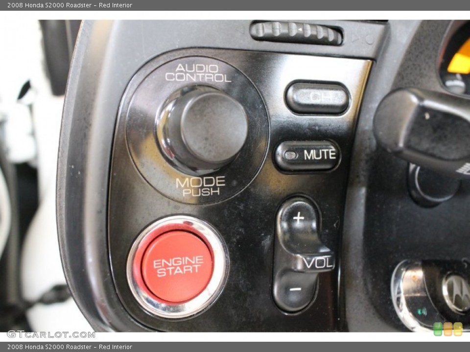 Red Interior Controls for the 2008 Honda S2000 Roadster #54470178