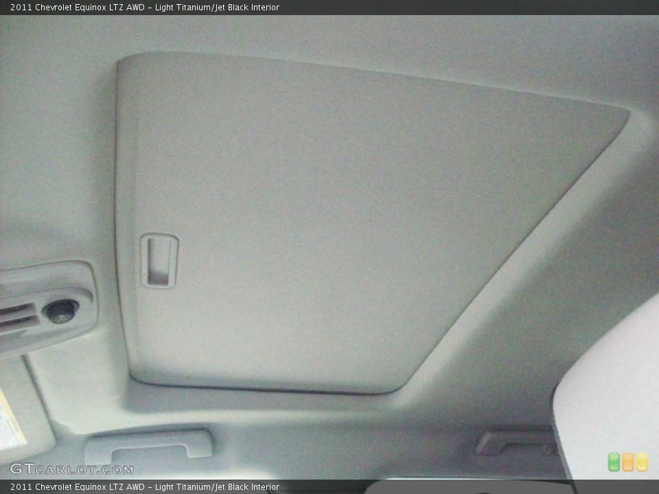 Light Titanium/Jet Black Interior Sunroof for the 2011 Chevrolet Equinox LTZ AWD #54471038