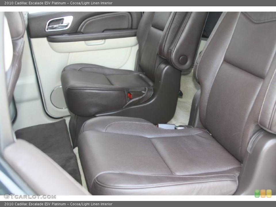 Cocoa/Light Linen Interior Photo for the 2010 Cadillac Escalade ESV Platinum #54472803