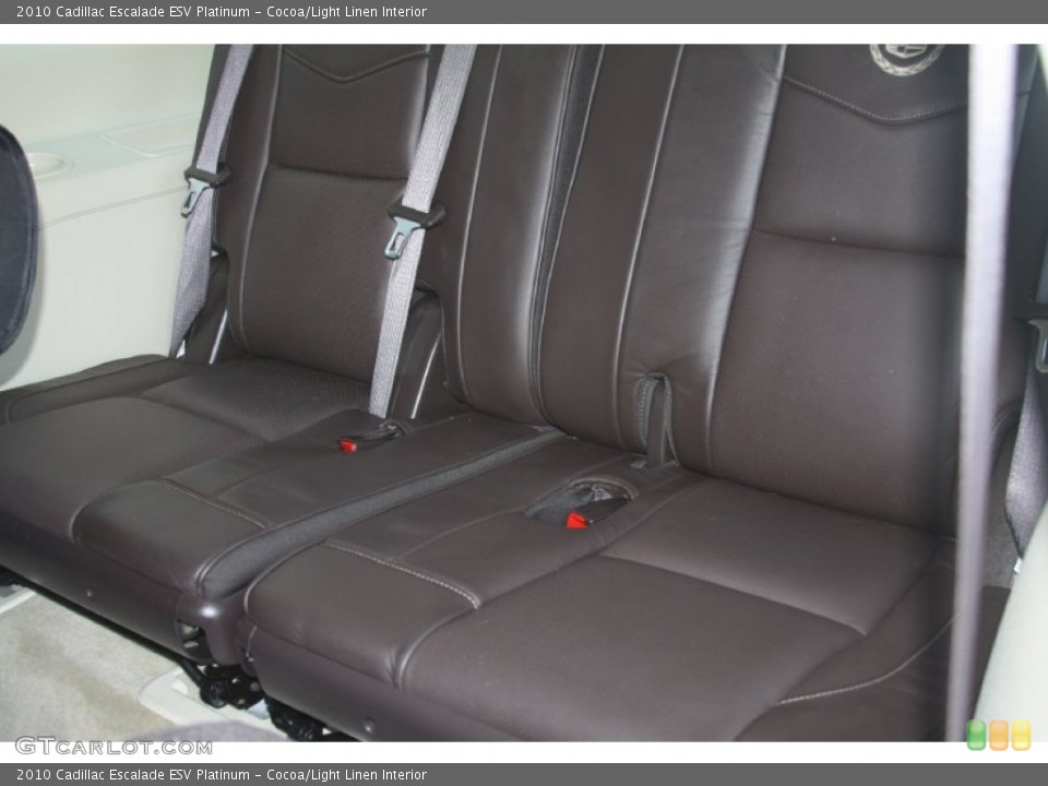 Cocoa/Light Linen Interior Photo for the 2010 Cadillac Escalade ESV Platinum #54472812