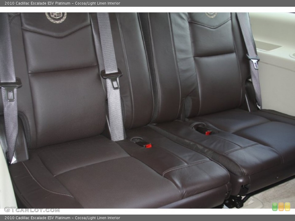 Cocoa/Light Linen Interior Photo for the 2010 Cadillac Escalade ESV Platinum #54473079