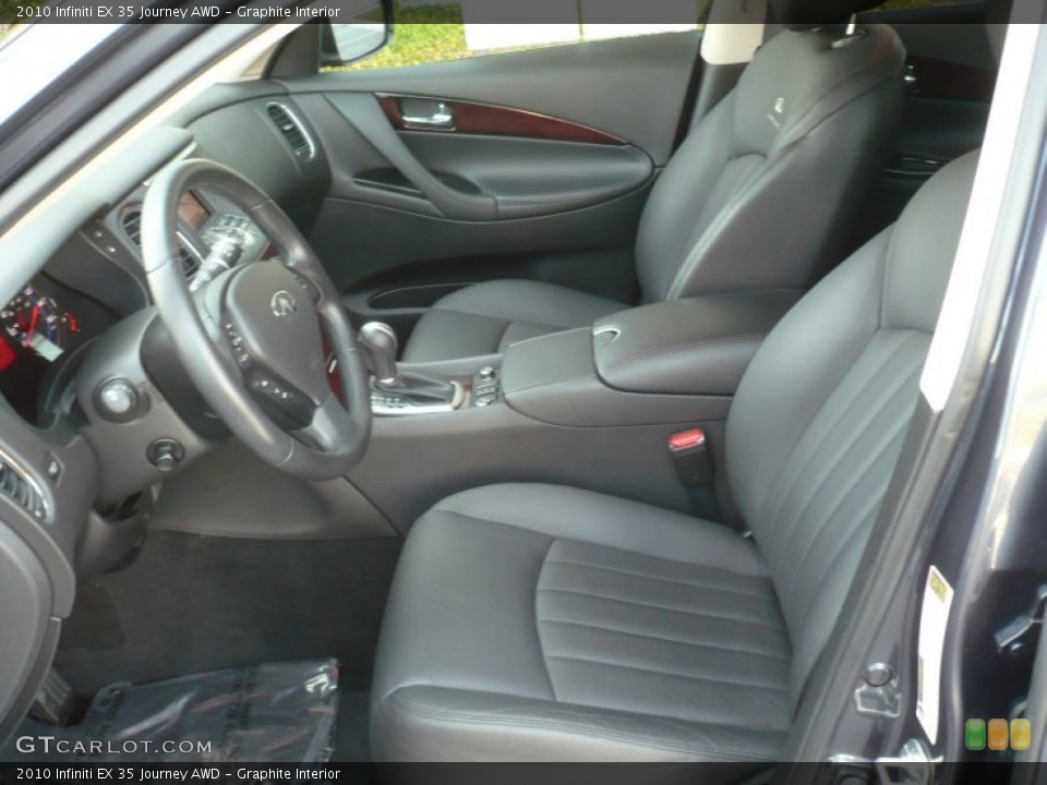 Graphite Interior Photo for the 2010 Infiniti EX 35 Journey AWD #54473637