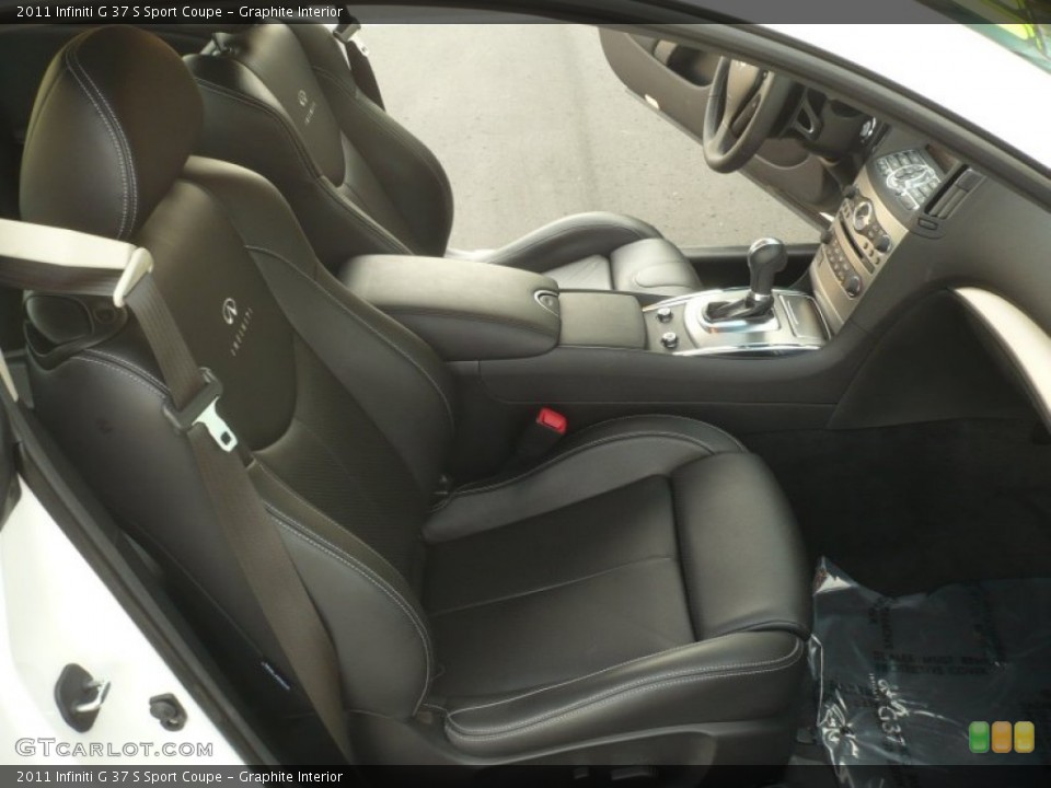 Graphite Interior Photo for the 2011 Infiniti G 37 S Sport Coupe #54473961