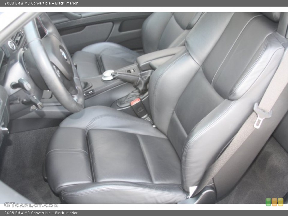 Black Interior Photo for the 2008 BMW M3 Convertible #54476187