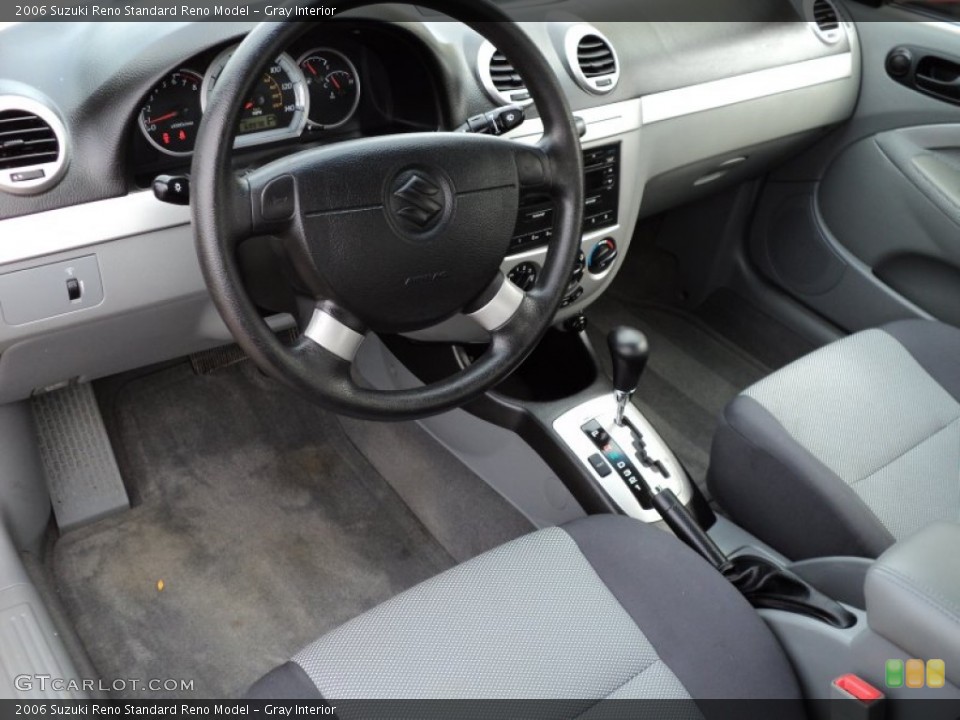 Gray 2006 Suzuki Reno Interiors