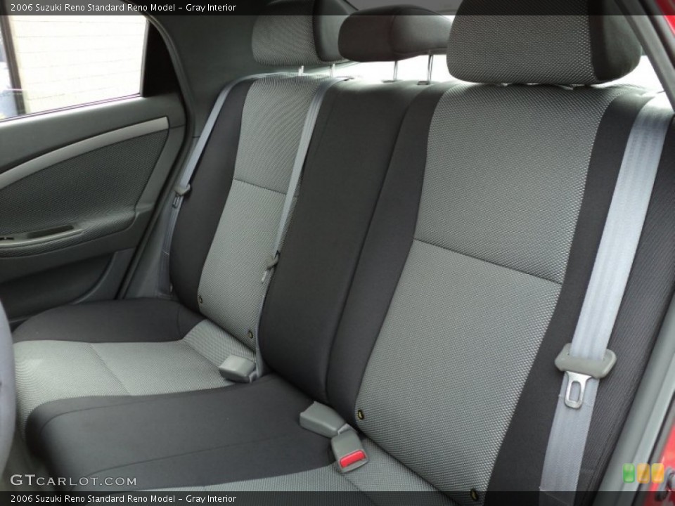 Gray Interior Photo for the 2006 Suzuki Reno  #54476430