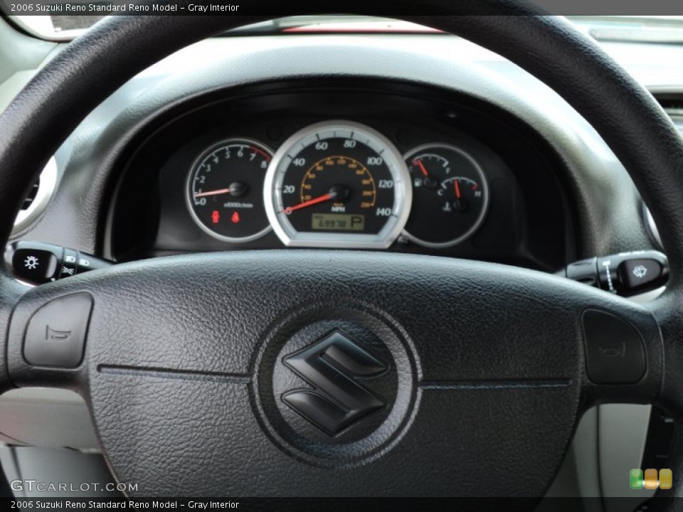 Gray Interior Gauges for the 2006 Suzuki Reno  #54476524