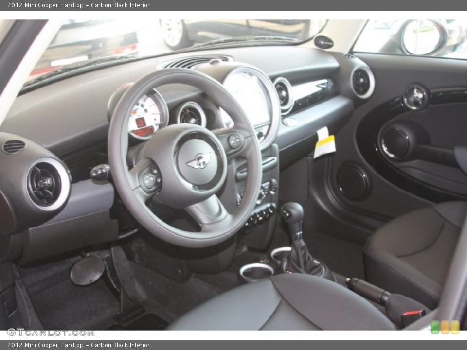 Carbon Black Interior Photo for the 2012 Mini Cooper Hardtop #54477545