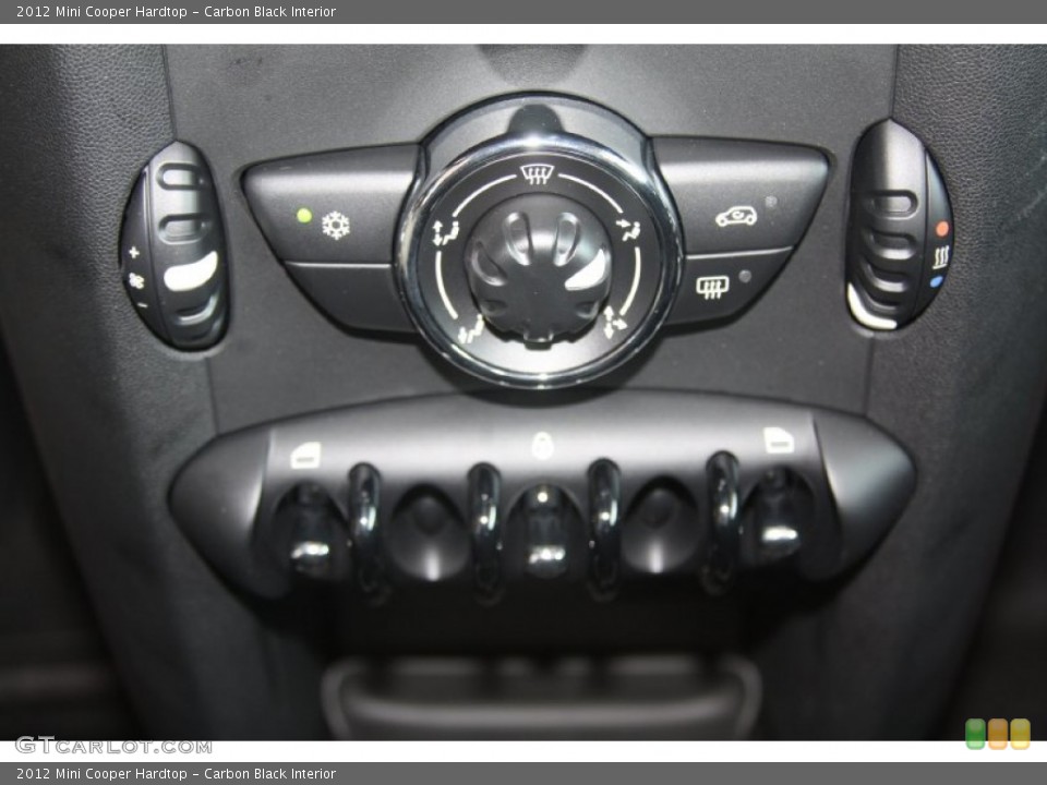 Carbon Black Interior Controls for the 2012 Mini Cooper Hardtop #54477590