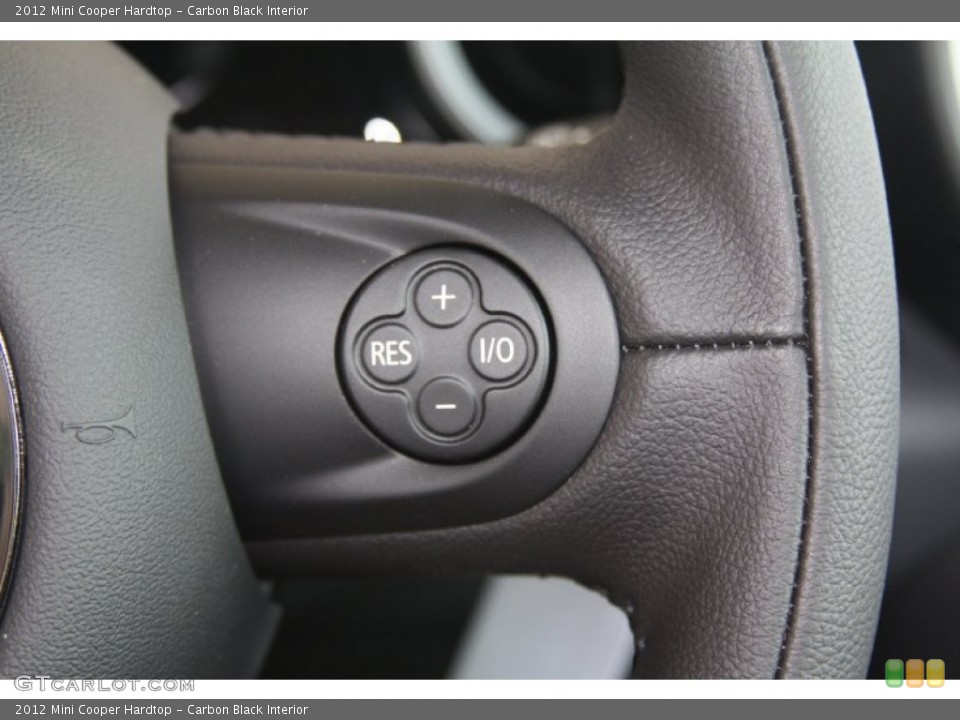 Carbon Black Interior Controls for the 2012 Mini Cooper Hardtop #54477635