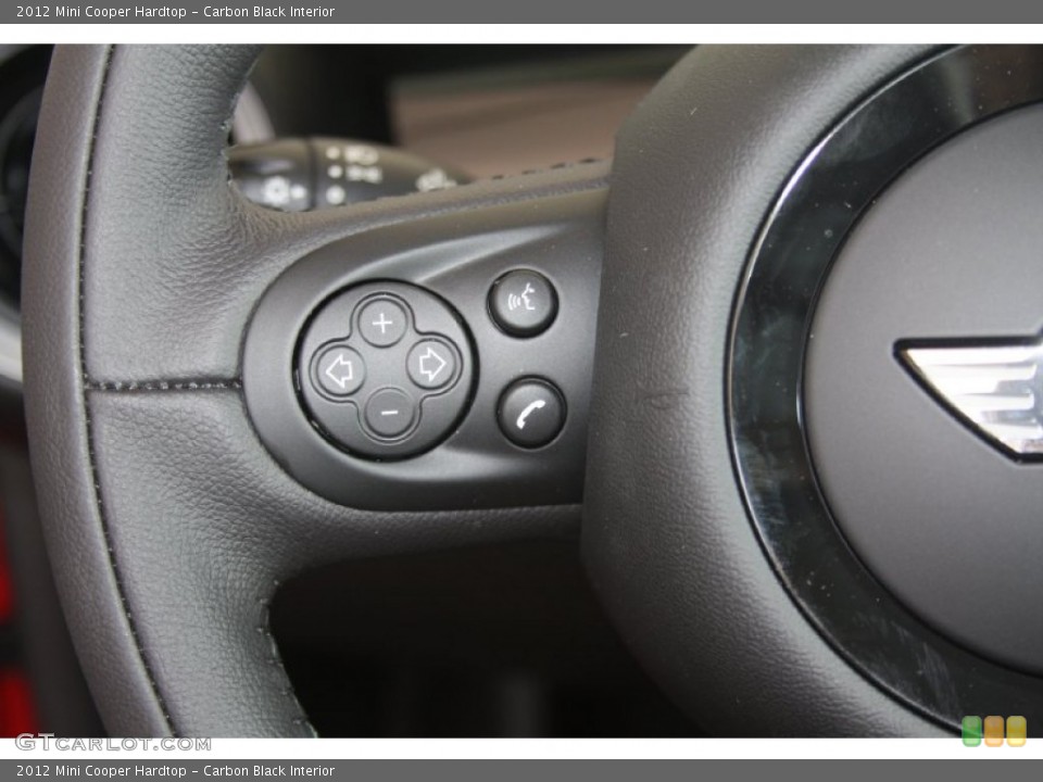 Carbon Black Interior Controls for the 2012 Mini Cooper Hardtop #54477644