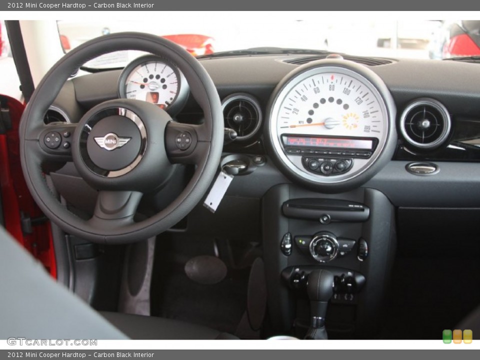 Carbon Black Interior Dashboard for the 2012 Mini Cooper Hardtop #54477653